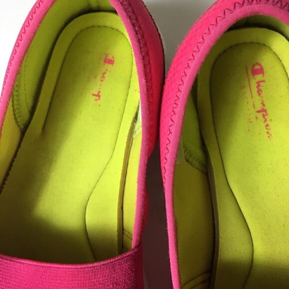 Champion comfort slip on sneakers hot pink size 12 - Picture 8 of 10
